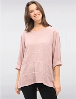 Haut Lin Manches 3/4 par Froccella