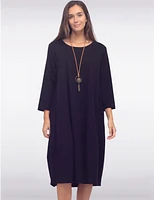 Robe Longue Coton Chic par Froccella