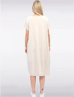 Robe Coton Doux avec Collier par Froccella