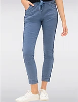 Pantalon Cropped Rhinestone par Froccella
