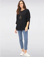 Pantalon Cropped Rhinestone par Froccella
