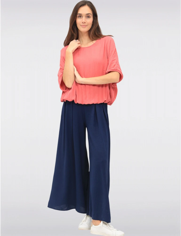 Haut Dolman Plissé Chic par Froccella