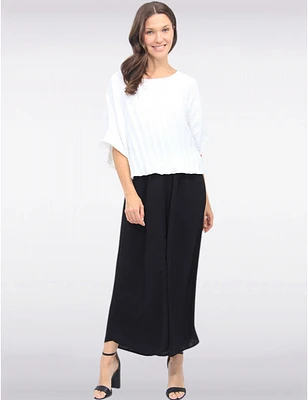 Haut Dolman Plissé Chic par Froccella
