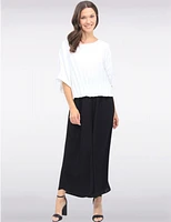 Haut Dolman Plissé Chic par Froccella