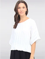 Haut Dolman Plissé Chic par Froccella