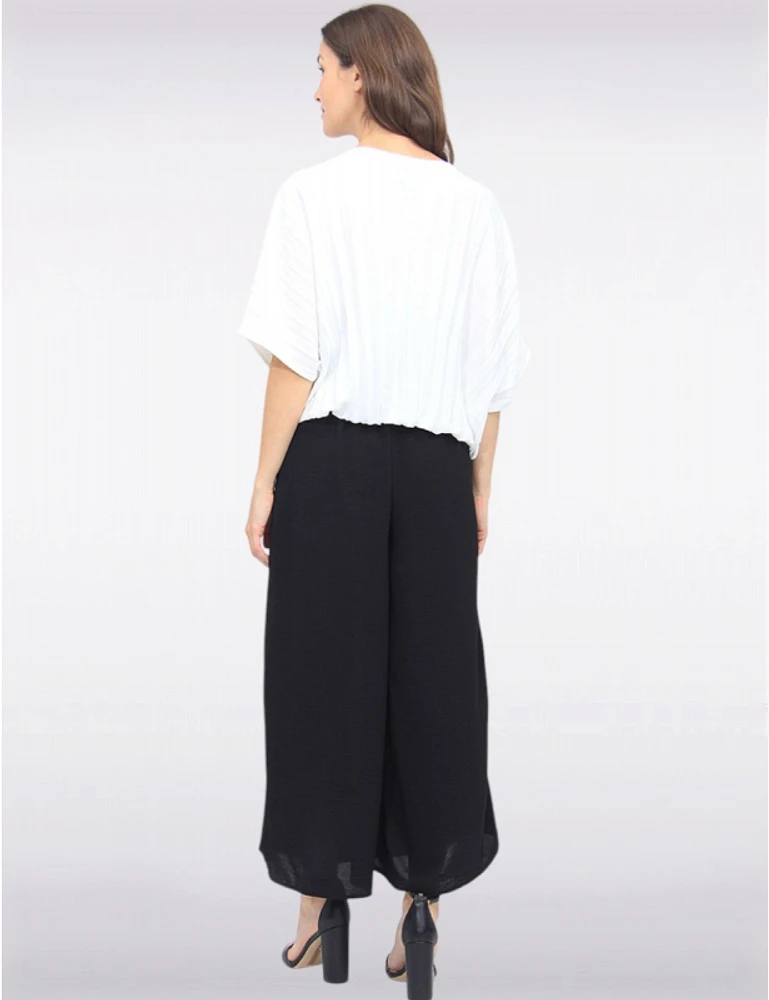 Haut Dolman Plissé Chic par Froccella
