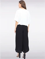 Haut Dolman Plissé Chic par Froccella