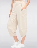 Pantalon Taille Élastique par Froccella