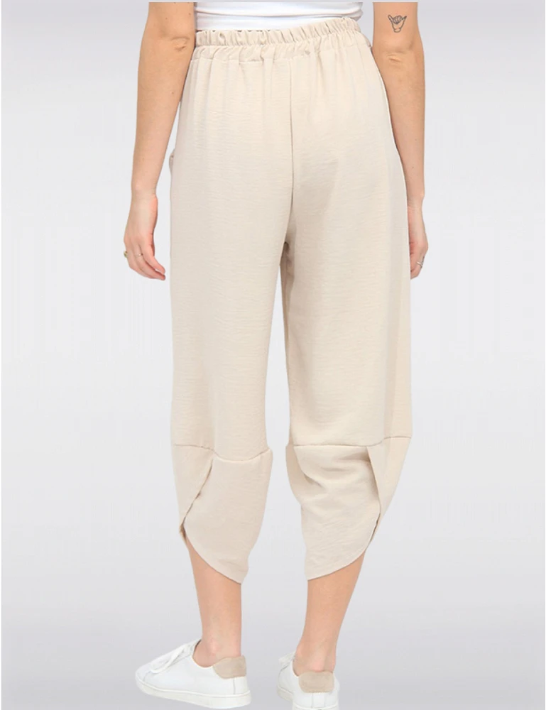 Pantalon Taille Élastique par Froccella