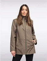 Veste Capuche Rayée Vegan par Portrait