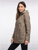 Veste Capuche Rayée Vegan par Portrait