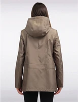 Veste Capuche Rayée Vegan par Portrait