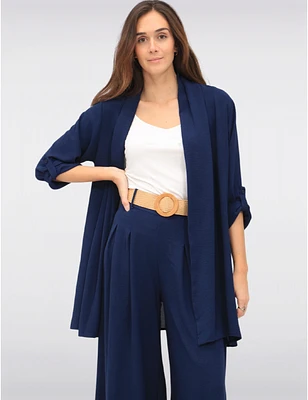 Cardigan Long Plissé par Froccella