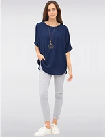 Blouse Élégante Manches Dolman par Froccella