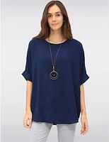 Blouse Élégante Manches Dolman par Froccella