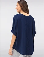 Blouse Élégante Manches Dolman par Froccella