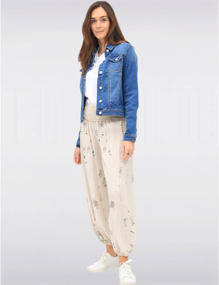 Pantalons Ballon Floraux Froccella