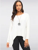 Tunique Tricotée avec Collier par Froccella