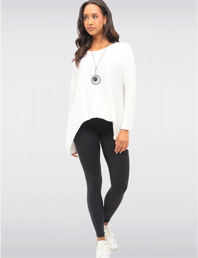Tunique Tricotée avec Collier par Froccella