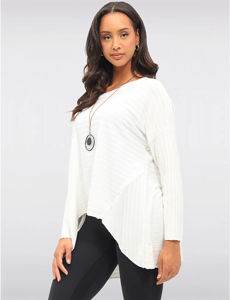 Tunique Tricotée avec Collier par Froccella