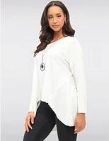 Tunique Tricotée avec Collier par Froccella