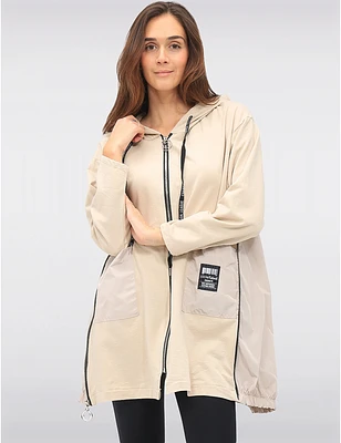 Hoodie Zippé Polyvalent par Froccella