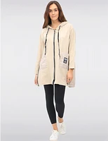 Hoodie Zippé Polyvalent par Froccella