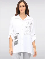 Chemise Métallique Décontractée par Froccella