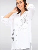 Chemise Métallique Décontractée par Froccella