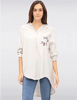 Hoodie Imprimé Léopard Floral par Froccella