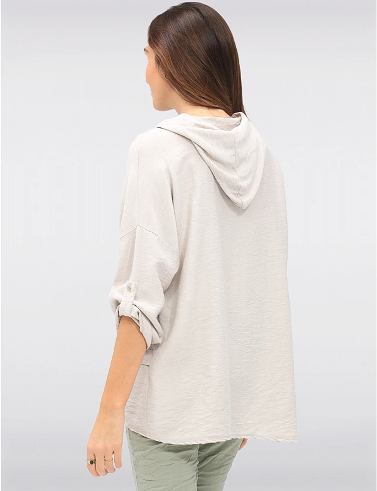 Hoodie Chic Asymétrique par Froccella