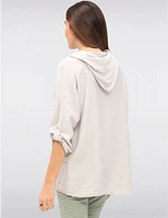 Hoodie Chic Asymétrique par Froccella