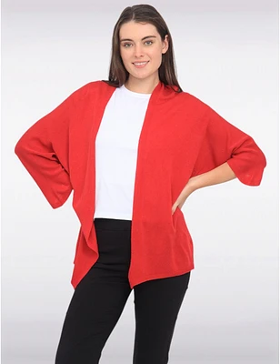 Manteaux | La maison du manteau au Québec Cardigan en Tricot Doux à Manches 3/4 Dolman par Froccella