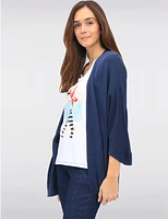 Manteaux | La maison du manteau au Québec Cardigan en Tricot Doux à Manches 3/4 Dolman par Froccella