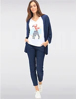 Manteaux | La maison du manteau au Québec Cardigan en Tricot Doux à Manches 3/4 Dolman par Froccella