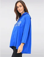 Haut Capuche Coton Relax par Froccella