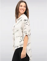 Chemise Imprimé Pinceau Froccella