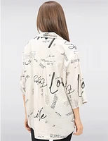 Chemise Imprimé Pinceau Froccella