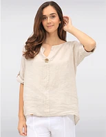 Haut Lin Manches 3/4 par Froccella
