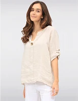 Haut Lin Manches 3/4 par Froccella