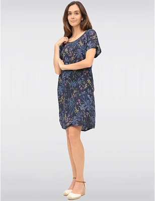 Robe en Lin Fleurie Froccella