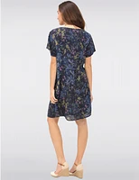 Robe en Lin Fleurie Froccella