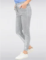 Pantalon Ajusté Froissé par Froccella