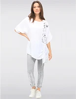 Pantalon Ajusté Froissé par Froccella