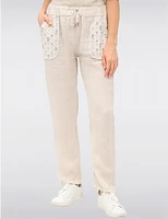 Pantalon Léger en Lin par Froccella