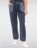 Pantalon Léger en Lin par Froccella