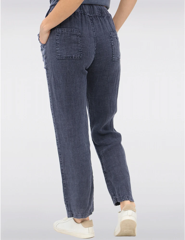 Pantalon Léger en Lin par Froccella