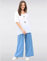Haut en Lin Chic par Froccella