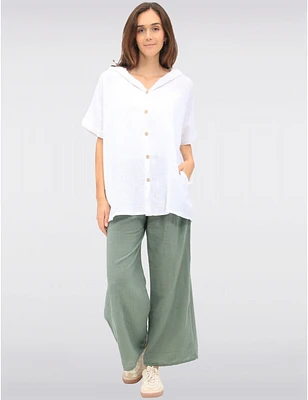 Chemise à Capuche Coton Froccella