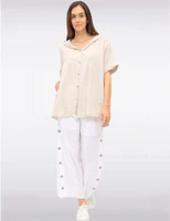 Chemise à Capuche Coton Froccella